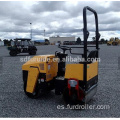 Venta al por mayor 1000kg Ride On Double Drum Asphalt Vibratory Road Roller Compactor FYL-880